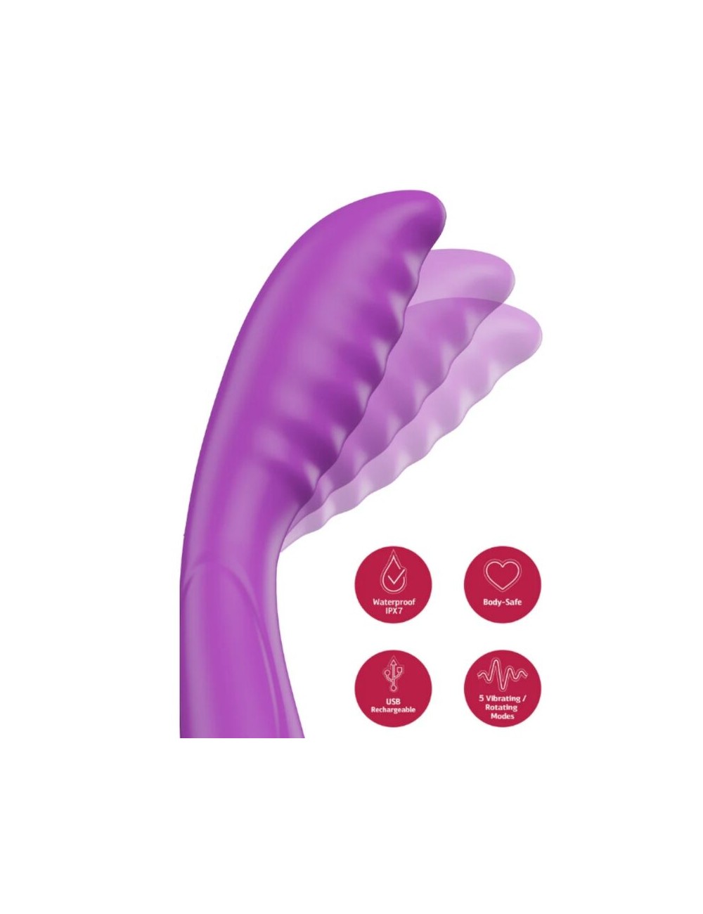 SHE.E.O - VIBRATORE VIOLA PER LA STIMOLAZIONE DEL PUNTO G