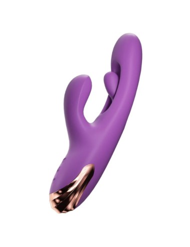 SHE.E.O - VIBRATORE PER IL PUNTO G A FORMA DI CONIGLIO CON MOVIMENTO DIGITALE VIOLA
