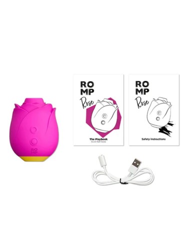 ROMP - ROSE 2.0 STRUMENTO DI ASPIRAZIONE CLITORIDEA A FORMA DI ROSA