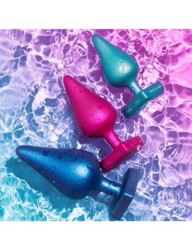 ROMP - KIT PER ALLENAMENTO ANALE LUSTER S/M/L CON BASE A FORMA DI CUORE