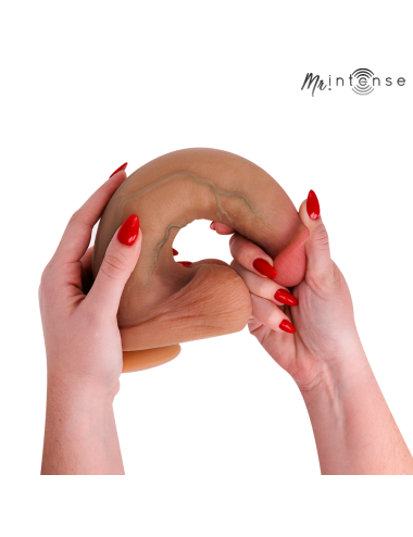 MR INTENSE - BRUCE XL DILDO IN SILICONE CON TESTICOLI 25,5 CM -Ø- 5,5 CM