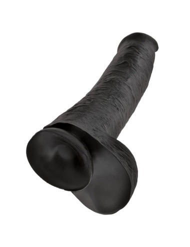 KING COCK - DILDO REALISTICO CON TESTICOLI 38 CM NERO