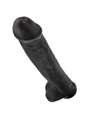 KING COCK - DILDO REALISTICO CON TESTICOLI 38 CM NERO