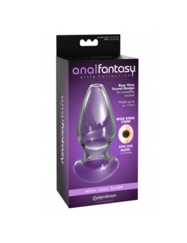 ANAL FANTASY ELITE - MEGA ANAL GAPER PLUG ANALE TRASPARENTE