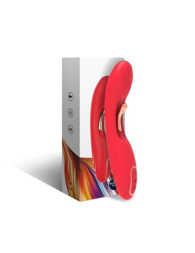 ARMONY - VIBRATORE CON LINGUA OSCILLANTE ROSSO