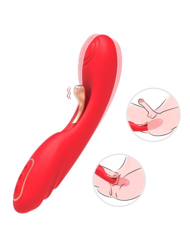 ARMONY - VIBRATORE CON LINGUA OSCILLANTE ROSSO