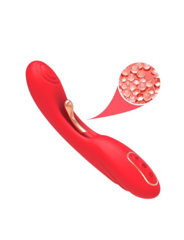ARMONY - VIBRATORE CON LINGUA OSCILLANTE ROSSO