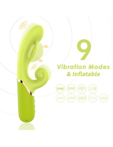 ARMONY - GONFIATORE PUNTO A PER STIMOLATORE VIBRATORE VERDE
