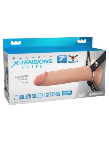 FANTASY X-TENSIONS ELITE - STRAP-ON IN SILICONE CAVO DA 17
