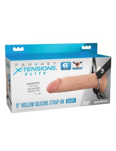 FANTASY X-TENSIONS ELITE - STRAP-ON IN SILICONE CAVO DA 15