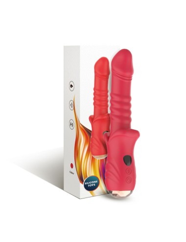 ARMONY - POINT A DILDO VIBRATORE STIMOLANTE ROSSO