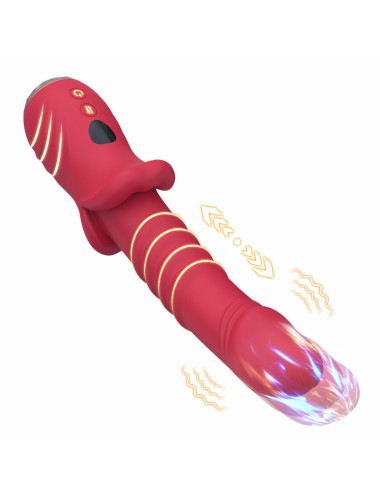 ARMONY - POINT A DILDO VIBRATORE STIMOLANTE ROSSO