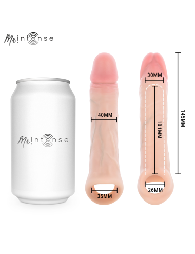 MR INTENSE - SIMON M CUSTODIA PER PENE IN SILICONE 14,5 CM -Ø- 4 CM