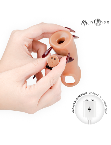 MR INTENSE - ARNOLD M VIBRATORE IN SILICONE PER PENE CON TELECOMANDO 14,5 CM -Ø- 4 CM