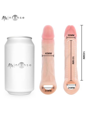 MR INTENSE - ARNOLD M VIBRATORE IN SILICONE PER PENE CON TELECOMANDO 14,5 CM -Ø- 4 CM