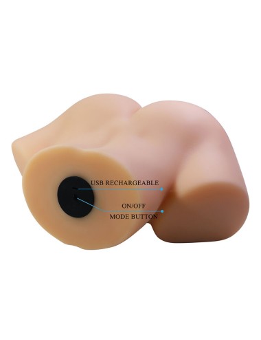 CRAZY BULL - VIBRATORE VAGINALE E ANALE DOPPIO VIBRANTE VIBRANTE VIVIAN