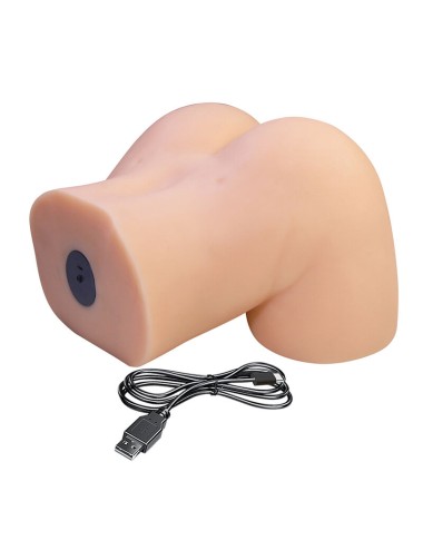 CRAZY BULL - LIORA XXL MASTURBATORE VIBRANTE DOPPIO VAGINALE E ANALE