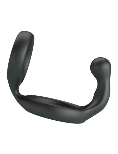 CRAZY BULL - ANELLO DOPPIO PER PENE E TESTICOLI FLORIAN NERO