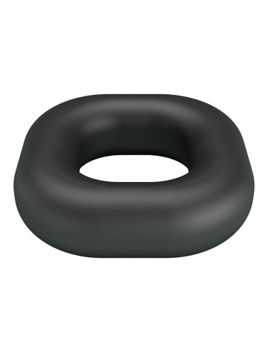 CRAZY BULL - ANELLO PER PENE WALDEN IN SILICONE SUPER MORBIDO NERO