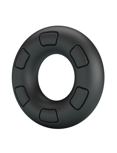 CRAZY BULL - ANELLO PER PENE IN SILICONE SUPER MORBIDO BERTRAM NERO