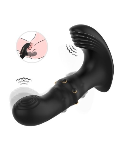 ARMONY - VIBRATORE ANALE PROSTATICO TELECOMANDO NERO