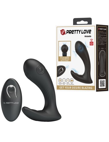 PRETTY LOVE - VIBRATORE PROSTATICO MIRABELLE CON TELECOMANDO