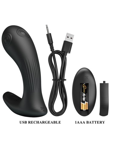 PRETTY LOVE - VIBRATORE PROSTATICO MIRABELLE CON TELECOMANDO