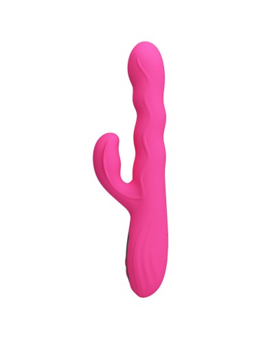 PRETTY LOVE - VIBRATORE A CONIGLIO MULTIFUNZIONE INVERNALE CON DISPLAY LED ROSA