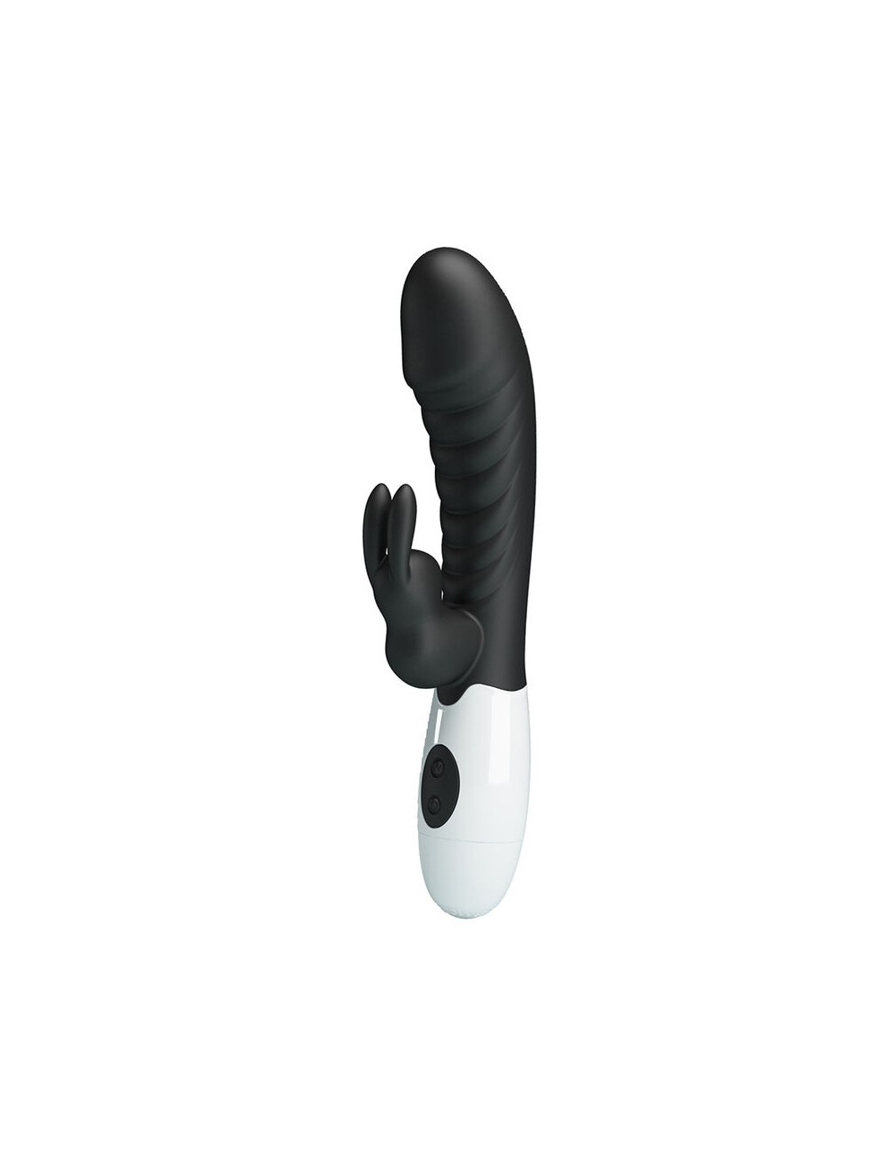 PRETTY LOVE - VIBRATORE A CONIGLIO NAUGHTY BUNNY CON 30 FUNZIONI NERO