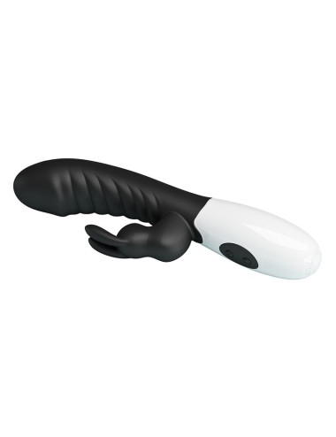 PRETTY LOVE - VIBRATORE A CONIGLIO NAUGHTY BUNNY CON 30 FUNZIONI NERO
