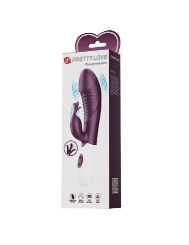 PRETTY LOVE - VIBRATORE A CONIGLIO ROGUE MUSE 30 FUNZIONI VIOLA