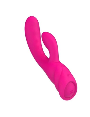 NALONE - PURE X2 VIBRATORE MAGIC STICK RABBIT - ROSA