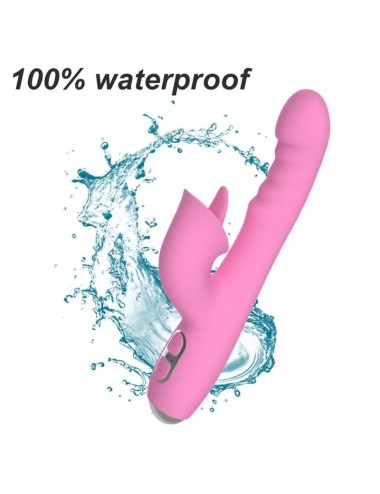NALONE - T-MAY VIBRATORE MAGIC STICK RABBIT - ROSA