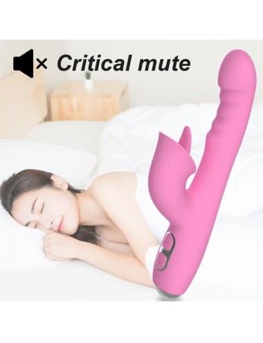 NALONE - T-MAY VIBRATORE MAGIC STICK RABBIT - ROSA