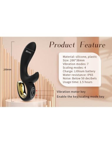 NALONE - LULU VIBRATORE MAGIC STICK RABBIT ROSA