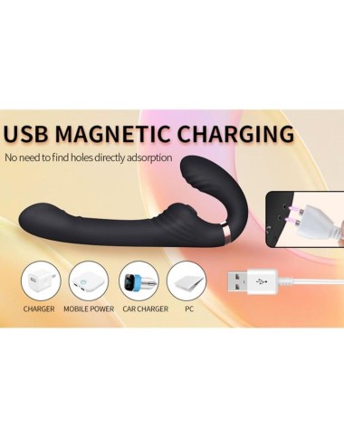 NALONE - ALLOW VIBRATORE MAGIC STICK RABBIT - ROSA