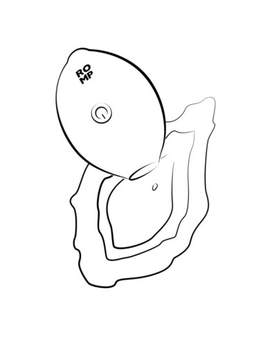 ROMP - LEMON CRUSH PLEASURE AIR STIMOLATORE CLITORIDEO GIALLO