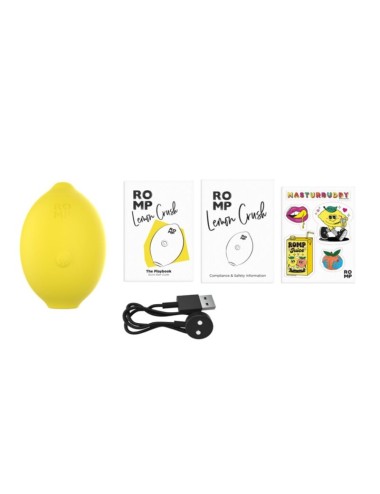 ROMP - LEMON CRUSH PLEASURE AIR STIMOLATORE CLITORIDEO GIALLO