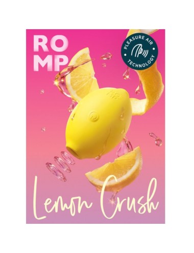 ROMP - LEMON CRUSH PLEASURE AIR STIMOLATORE CLITORIDEO GIALLO