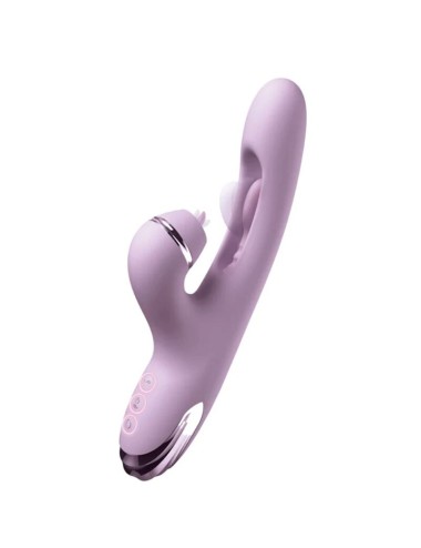 FANTASY FOR HER - VIBRATORE G-TOUCH PULSE PRO VIOLA PER LA STIMOLAZIONE DEL PUNTO G E DEL CLITORIDE A FORMA DI CONIGLIO