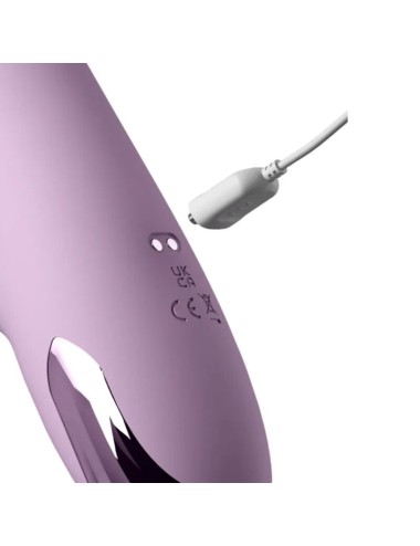 FANTASY FOR HER - VIBRATORE G-TOUCH PULSE PRO VIOLA PER LA STIMOLAZIONE DEL PUNTO G E DEL CLITORIDE A FORMA DI CONIGLIO