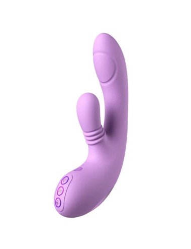 FANTASY FOR HER - VIBRATORE A CONIGLIO VIOLA PER LA CONSULTAZIONE DEL PUNTO G E DEL CLITORIDE (INTIMOTION FLUTTER PRO)