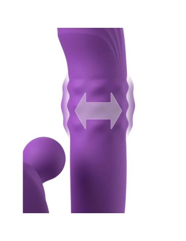 FANTASY FOR HER - HARMONI PRO VIBRATORE A CONIGLIO VIOLA PER LA STIMOLAZIONE DEL PUNTO G E DEL CLITORIDE