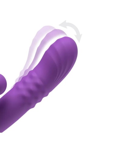 FANTASY FOR HER - HARMONI PRO VIBRATORE A CONIGLIO VIOLA PER LA STIMOLAZIONE DEL PUNTO G E DEL CLITORIDE