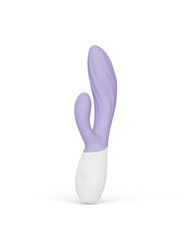 LELO - INA TWIST DOPPIO VIBRATORE A CONIGLIO PER IL PUNTO G E IL CLITORIDE LAVANDA