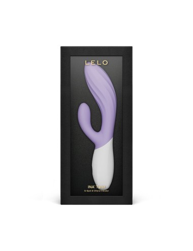 LELO - INA TWIST DOPPIO VIBRATORE A CONIGLIO PER IL PUNTO G E IL CLITORIDE LAVANDA