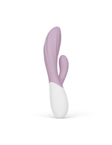 LELO - INA TWIST DOPPIO VIBRATORE A CONIGLIO PER IL PUNTO G E IL CLITORIDE ROSA