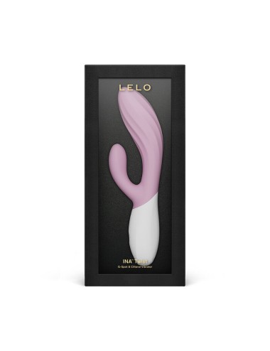 LELO - INA TWIST DOPPIO VIBRATORE A CONIGLIO PER IL PUNTO G E IL CLITORIDE ROSA
