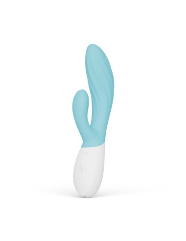 LELO - INA TWIST DOPPIO VIBRATORE A CONIGLIO PER IL PUNTO G E IL CLITORIDE BLU