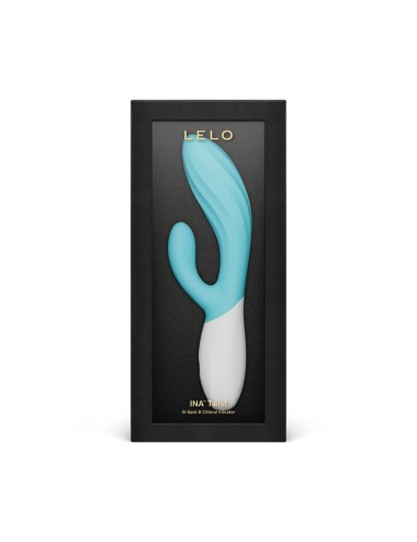 LELO - INA TWIST DOPPIO VIBRATORE A CONIGLIO PER IL PUNTO G E IL CLITORIDE BLU
